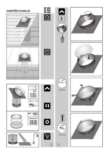 INSTRUKCJA SF 250 350 550 do druku pdf 212x300 - Instrukcja montażu świetlików tunelowychSF
